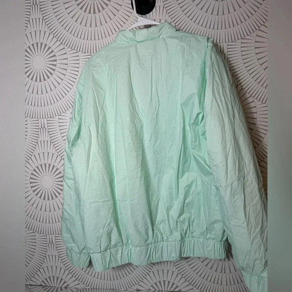 RAINS Fuse Bomber Jacket Large Color Mineral (Mint Green Like) New with Tags - Picture 5 of 7